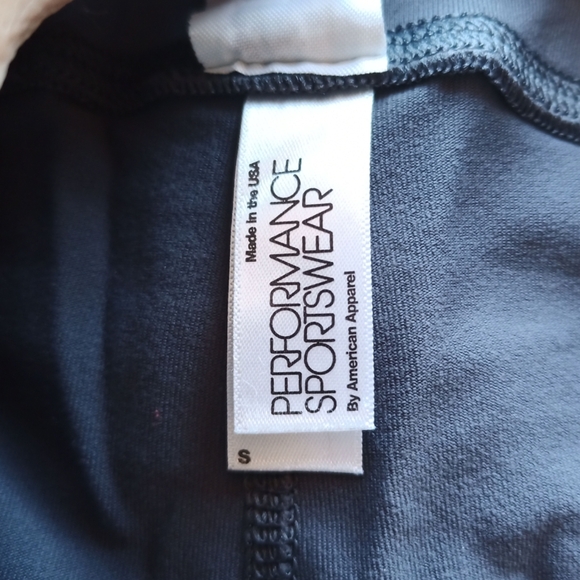 American Apparel Filthy 50 Women's Gray High Waist 7/8 length Active Leggings - Picture 10 of 15